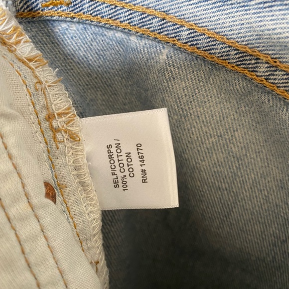 Re/Done crop Levi’s 31 - Picture 9 of 13